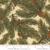 Merry Manor Metallic - Cream 33863-11 | Moda Fabrics