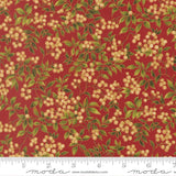 Merry Manor Metallic - Crimson 33864-12 | Moda Fabrics