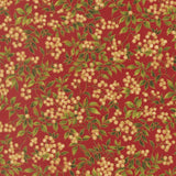 Merry Manor Metallic - Crimson 33864-12 | Moda Fabrics