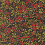 Merry Manor Metallic - Ebony 33864-14 | Moda Fabrics