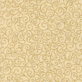 Merry Manor Metallic - Cream 33865-11 | Moda Fabrics