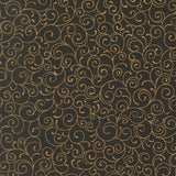 Merry Manor Metallic - Ebony 33865-14 | Moda Fabrics
