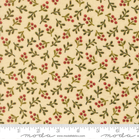 Merry Manor Metallic - Cream 33866-11 | Moda Fabrics