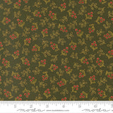 Merry Manor Metallic - Evergreen 33866-13 | Moda Fabrics