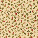 Merry Manor Metallic - Cream 33866-11 | Moda Fabrics