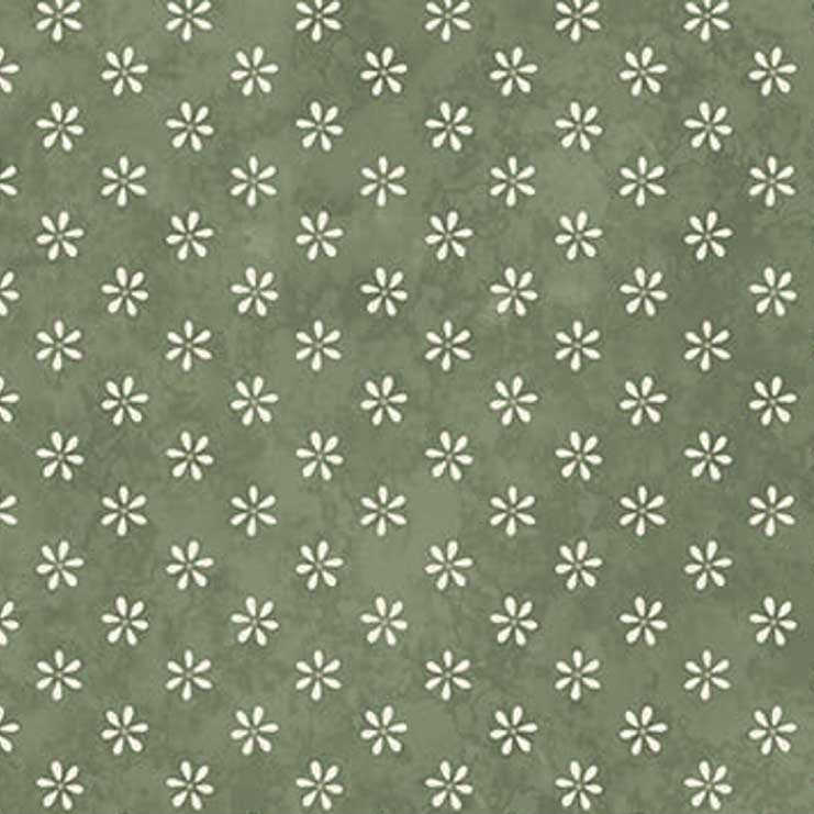 Friendship Garden - Green 3627-66 | Henry Glass Fabrics