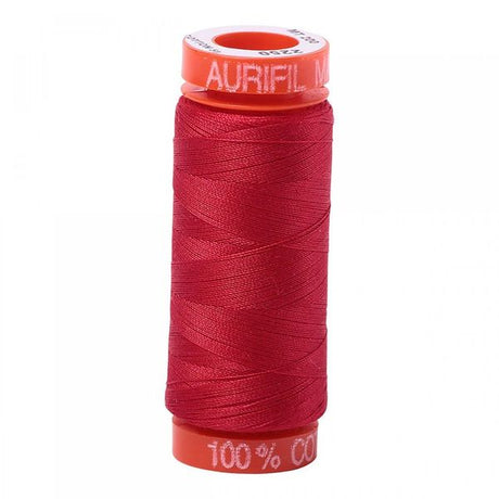 Aurifil Cotton Embroidery Thread 50wt 220yds - Red - Aurifil - Polonia Designs