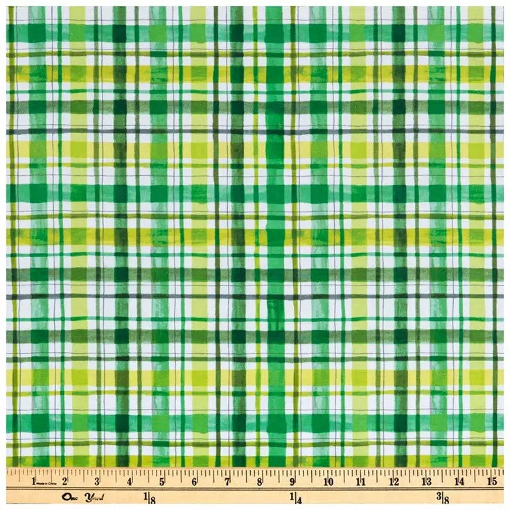 Green & White Plaid - Brother Sister Design Studio - Polonia Designs