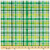 Green & White Plaid - Brother Sister Design Studio - Polonia Designs