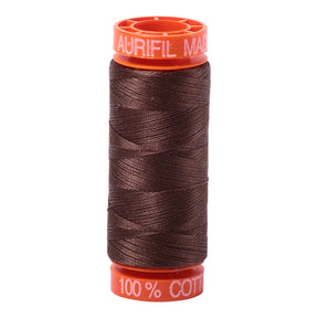 Aurifil Cotton Embroidery Thread 50wt 220yds - Medium Bark - Aurifil - Polonia Designs