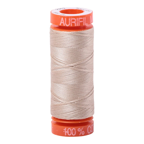 Aurifil Cotton Embroidery Thread 50wt 220yds - Ermine - Aurifil - Polonia Designs