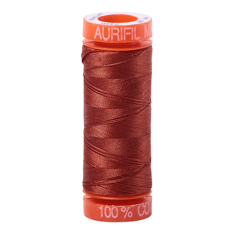 Aurifil Cotton Embroidery Thread 50wt 220yds - Copper - Aurifil - Polonia Designs