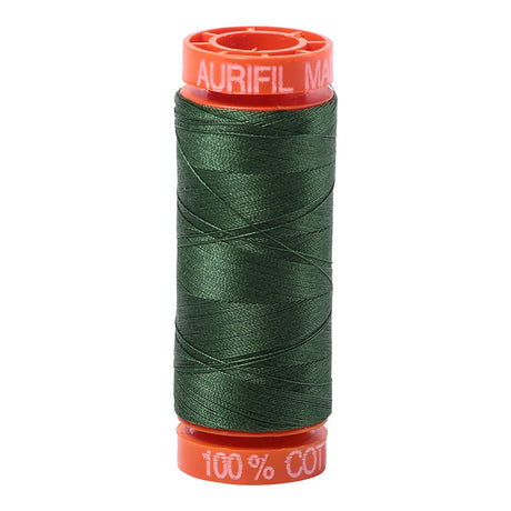 Aurifil Cotton Embroidery Thread 50wt 220yds - Pine - Aurifil - Polonia Designs