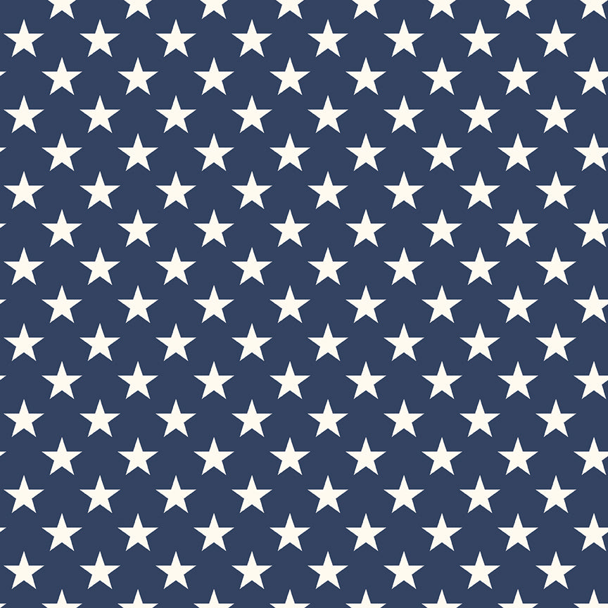 Freedom Garden - Stars Blue - Riley Blake Designs - Polonia Designs