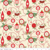 Glisten - Bulbs Eggnog - Riley Blake Designs - Polonia Designs