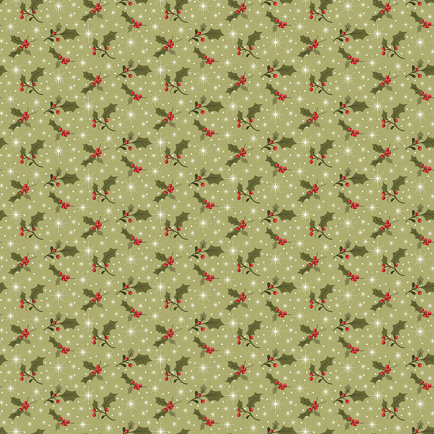 Glisten - Holly Olive - Riley Blake Designs - Polonia Designs