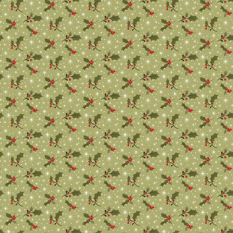 Glisten - Holly Olive - Riley Blake Designs - Polonia Designs