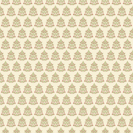 Glisten - Trees Eggnog - Riley Blake Designs - Polonia Designs