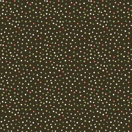Glisten - Dots Mocha - Riley Blake Designs - Polonia Designs