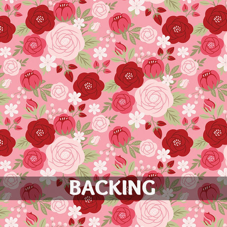 Sew in Love 12"x43" Quilt-As-You-Go Valentine Table Runner Kit