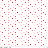 Sew in Love - Hearts White