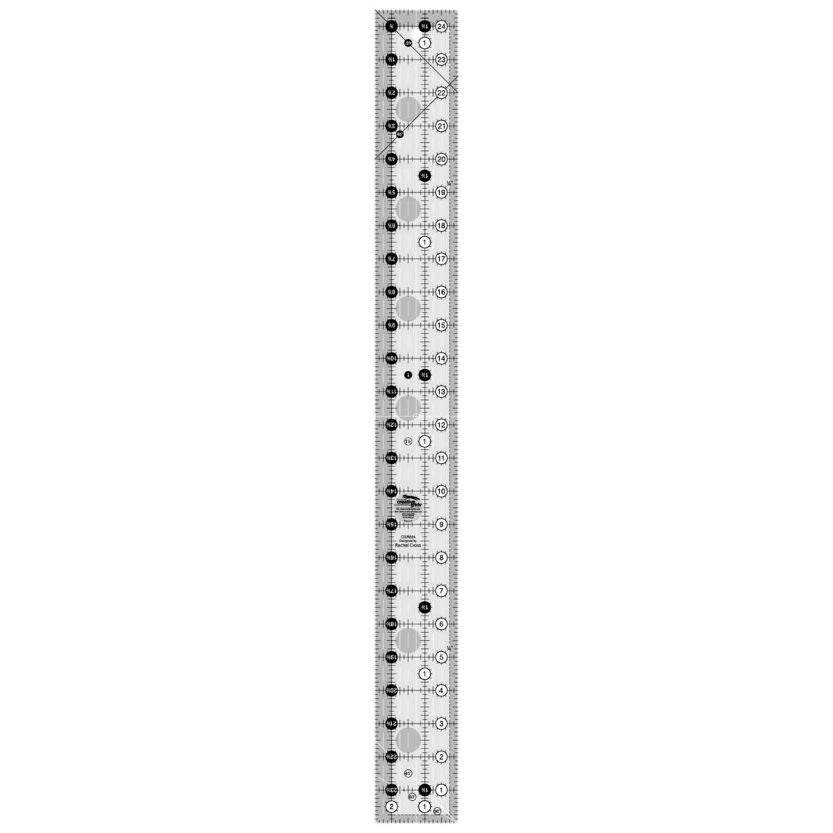 Creative Grids Quilt Ruler 2-1/2in x 24-1/2in - Creative Grids - Polonia Designs
