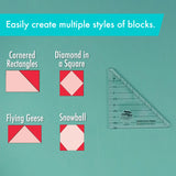 Creative Grids Quilt Ruler Folded Corner Clipper Tool - Creative Grids - Polonia Designs