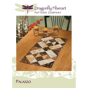 Palazzo Table Runner pattern - Dragonfly Fiberart - Polonia Designs