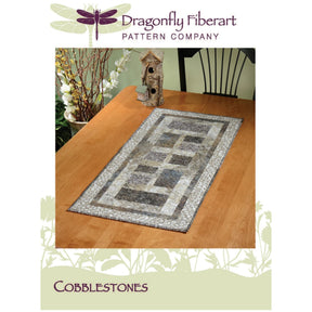 Cobblestones Table Runner pattern - Dragonfly Fiberart - Polonia Designs