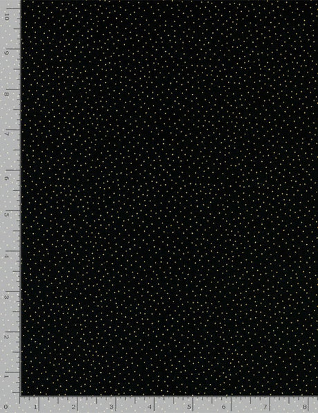 Dot Metallic - Black | Timeless Treasures