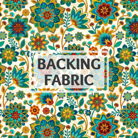 Boho Blooms 12"x42" Quilt-As-You-Go Table Runner Kit