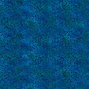 Boho Blooms - Leaf Blue - Northcott - Polonia Designs