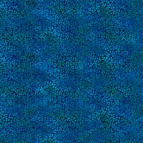 Boho Blooms - Leaf Blue - Northcott - Polonia Designs