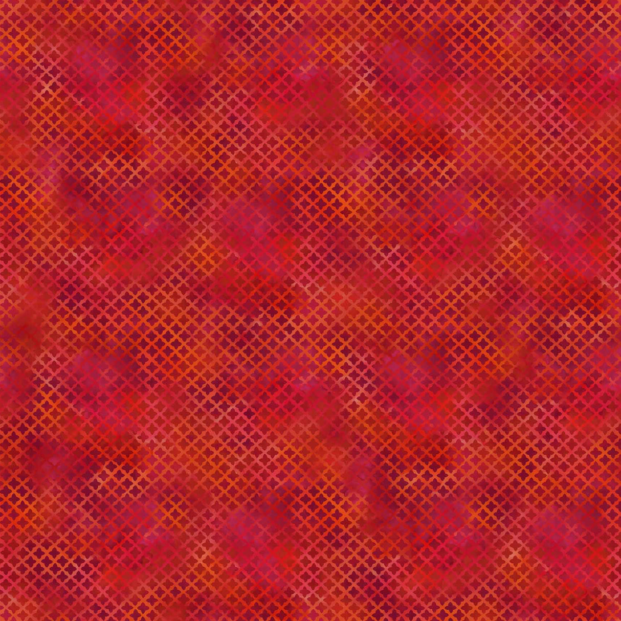 Boho Blooms - Square Red - Northcott - Polonia Designs