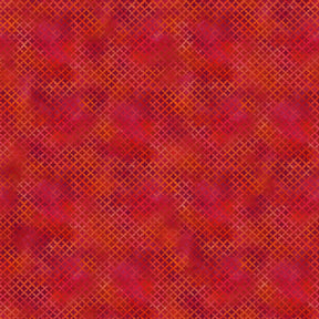 Boho Blooms - Square Red - Northcott - Polonia Designs