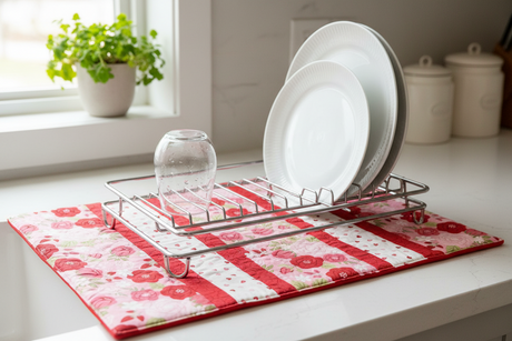 Sew in Love Quilt-As-You-Go 14"x21" Drying Mat Kit