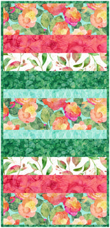 Mini Runner Quilt-As-You-Go Kit 12"x25" - Veranda | Northcott Fabrics
