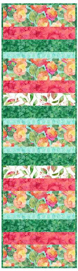 Veranda 12"x42" Quilt-As-You-Go Table Runner Kit - Curated by Polonia Designs - Polonia Designs