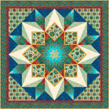 Boho Blooms - Starburst Quilt pattern - Patti's Patchwork - Polonia Designs