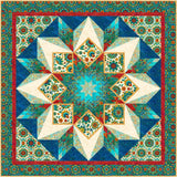 Boho Blooms - Starburst Quilt pattern - Patti's Patchwork - Polonia Designs