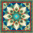 Boho Blooms - Starburst Quilt pattern - Patti's Patchwork - Polonia Designs