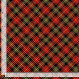 Merry Christmas Metallic - Tartan Plaid CM4136 | Timeless Treasures
