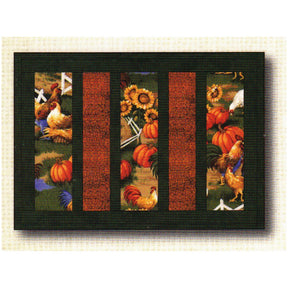 Bay Window Quilt-As-You-Go Placemat pattern - QP Quilts & Co. - Polonia Designs