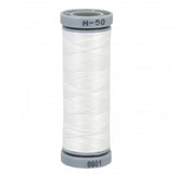 Presencia Cotton Thread 50wt 109yds - White - Presencia - Polonia Designs