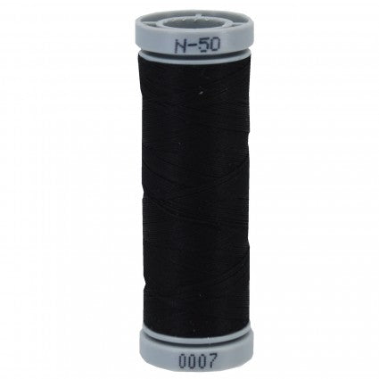 Presencia Cotton Thread 50wt 109yds - Black - Presencia - Polonia Designs