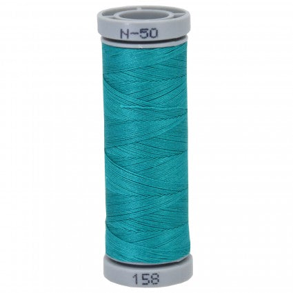 Presencia Cotton Thread 50wt 109yds - Dark Blue Seagreen - Presencia - Polonia Designs