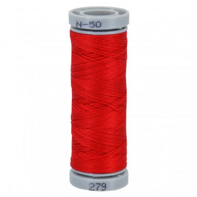 Presencia Cotton Thread 50wt 109yds - Red - Presencia - Polonia Designs