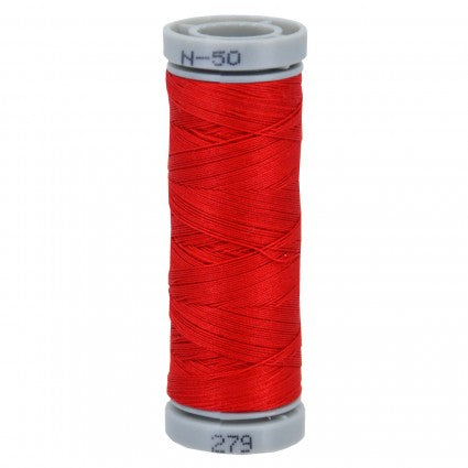 Presencia Cotton Thread 50wt 109yds - Red - Presencia - Polonia Designs