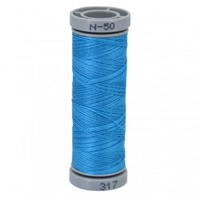 Presencia Cotton Thread 50wt 109yds - Bright Medium Wedgewood - Presencia - Polonia Designs
