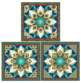 Boho Blooms - Starburst Quilt pattern - Patti's Patchwork - Polonia Designs